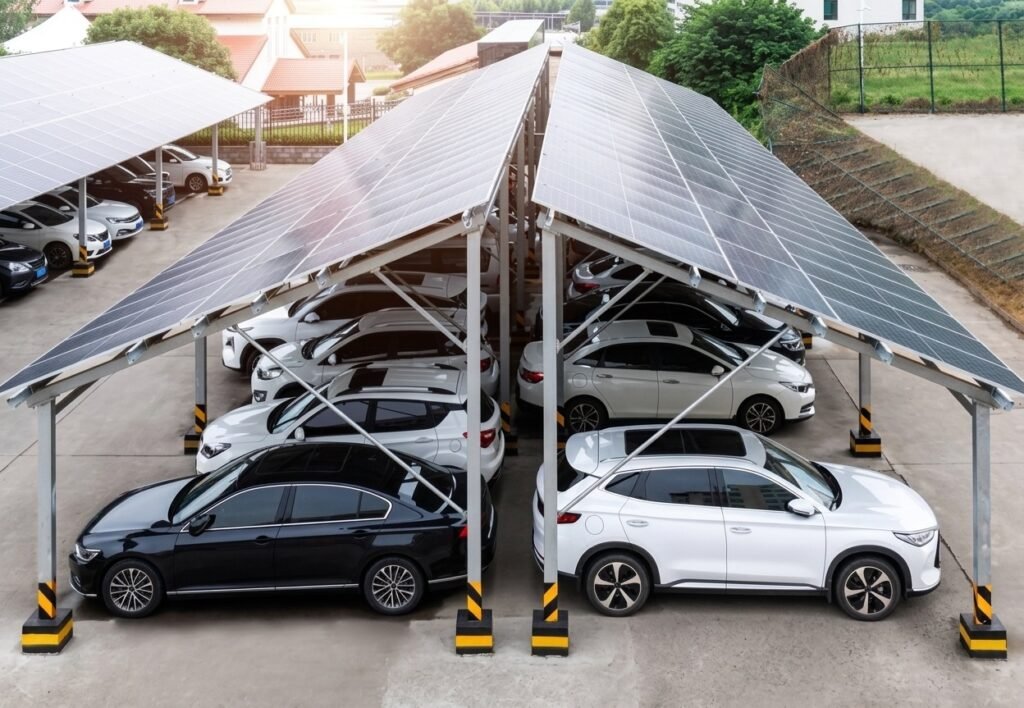 Solar Parking Sheds