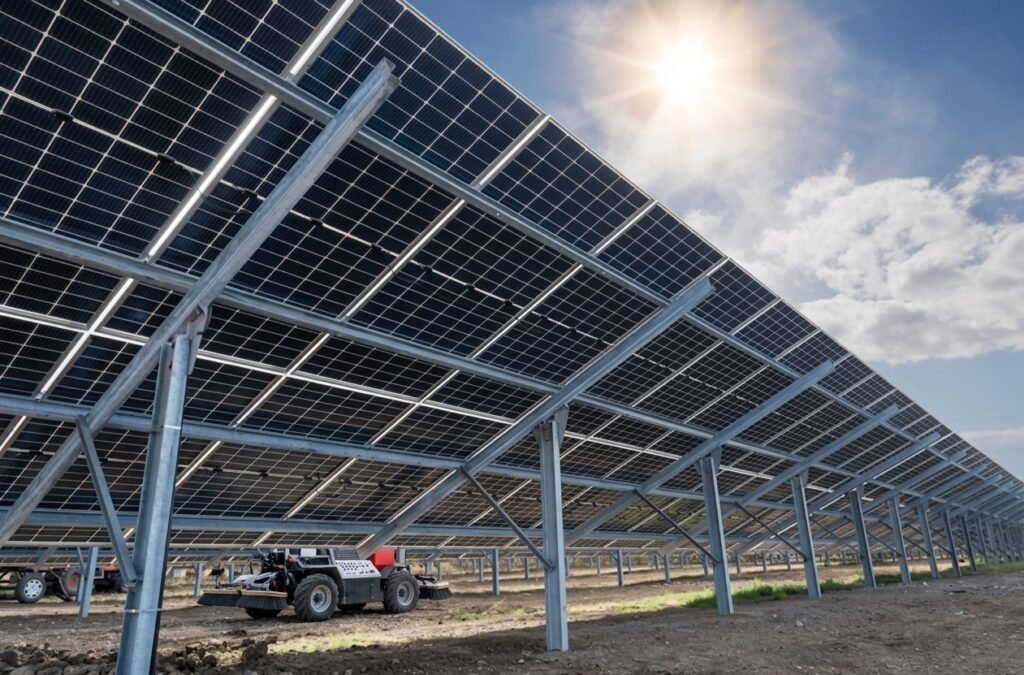 Ground Mounted Solar Structures